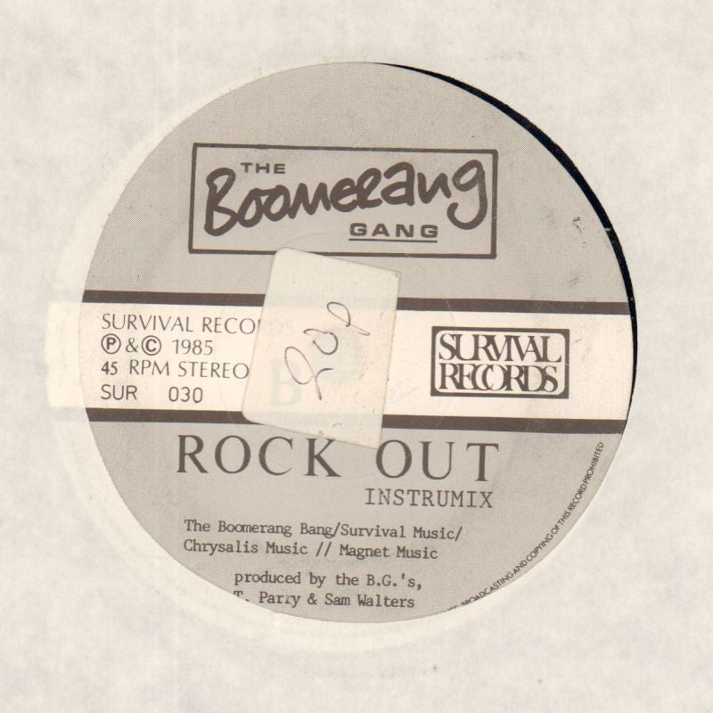 Rock Out-Survival-7" Vinyl-VG/NM