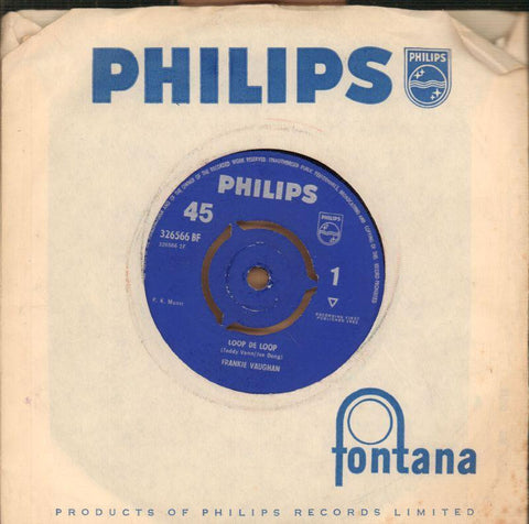 Frankie Vaughan-Loop De Loop/ There'll Be No Teardrops-Philips-7" Vinyl