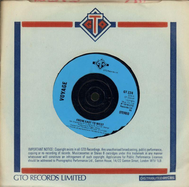 Voyage-From East To West / Scots Machine-GTO-7" Vinyl