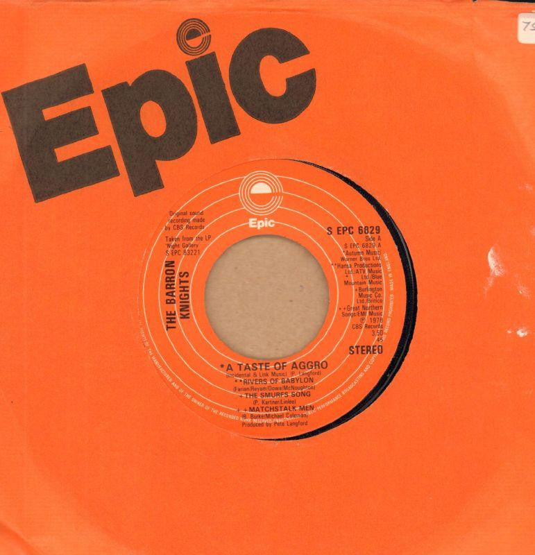 The Barron Knights-A Taste Of Aggro-EPIC-7" Vinyl