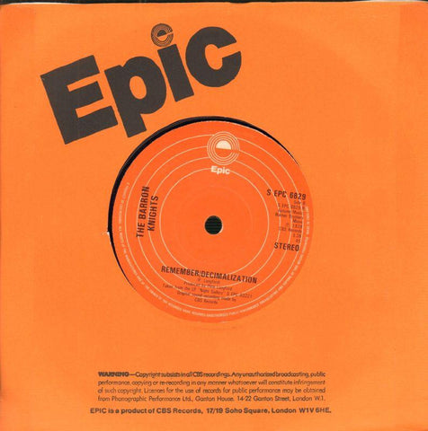 A Taste Of Aggro-EPIC-7" Vinyl-VG/VG+