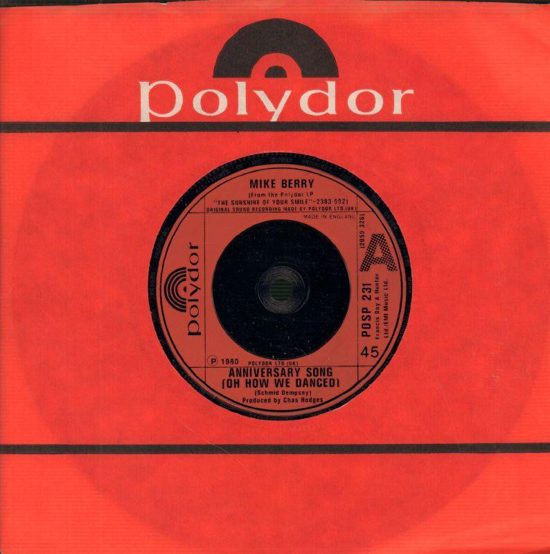 Mike Berry-Anniversary Song / Goodbye California-Polydor-7" Vinyl