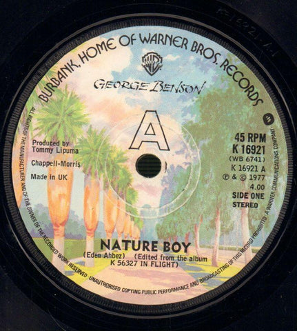 George Benson-Nature Boy / The Wind And I-Warner-7" Vinyl