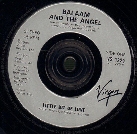A Little Bit Of Love-Virgin-7" Vinyl P/S-VG/Ex