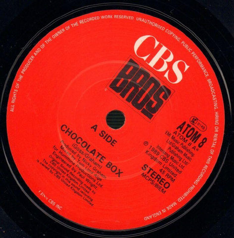 Chocolate Box-CBS-7" Vinyl P/S-VG/Ex