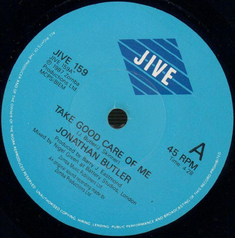 Take Good Care Of Me-Jive-7" Vinyl P/S-VG+/NM
