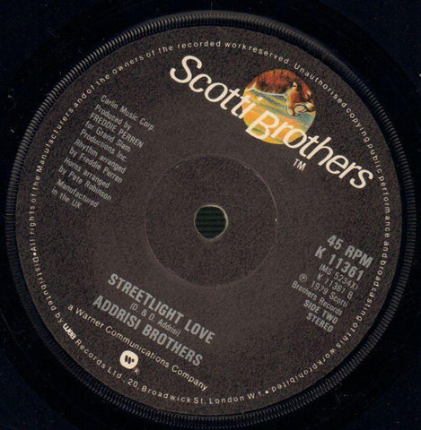 Ghost Dancer / Streetlight Love-Scotti Brothers-7" Vinyl-VG/VG+