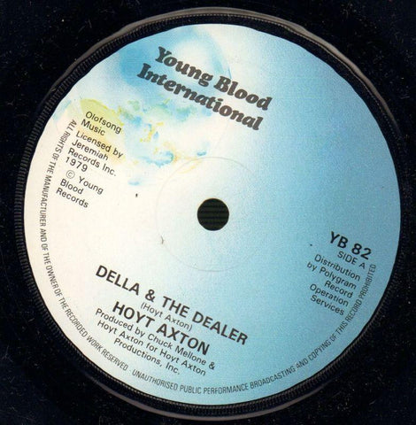 Hoyt Axton-Della & The Dealer / Gotta Keep Rollin-Young blood-7" Vinyl