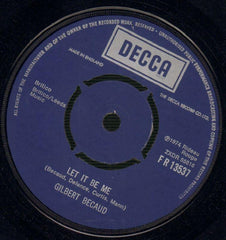 A Little Bit Of Understanding / Let It Be Me-Decca-7" Vinyl-VG/VG