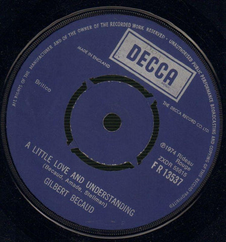 Gilbert Becaud-A Little Bit Of Understanding / Let It Be Me-Decca-7" Vinyl