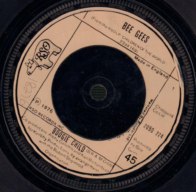 Children Of The World / Boogie Child-RSO-7" Vinyl-VG/VG