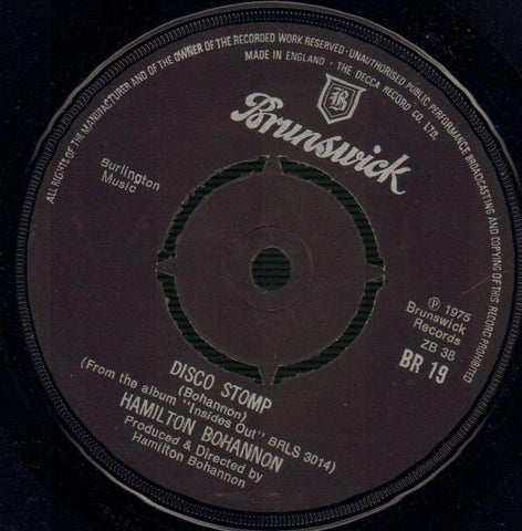 Run It On Down Mr DJ / Disco Stomp-Brunswick-7" Vinyl-VG/VG