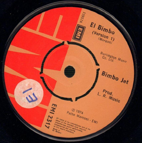 Bimbo Jet-El Bimbo-EMI-7" Vinyl