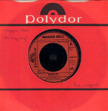 Maggie Bell-Oh My My-Polydor-7" Vinyl