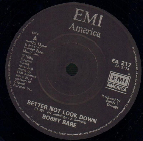 Better Not Look Down-EMI-7" Vinyl P/S-Ex/VG