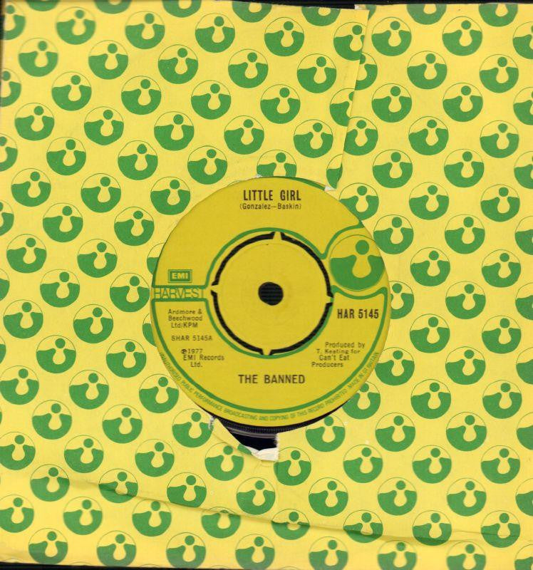 The Banned-Little Girl / CPGJ-Harvest-7" Vinyl