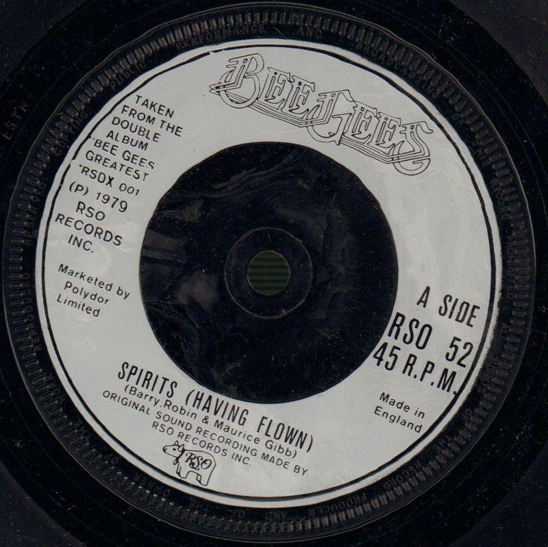 Bee Gees-Spirits / Wind Of Change-RSO-7" Vinyl