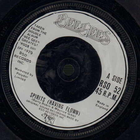 Bee Gees-Spirits / Wind Of Change-RSO-7" Vinyl