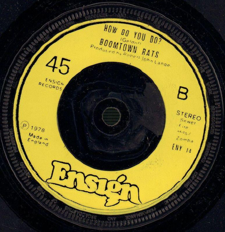 Like Clockwork / How Do You Do-Ensign-7" Vinyl-VG/Ex