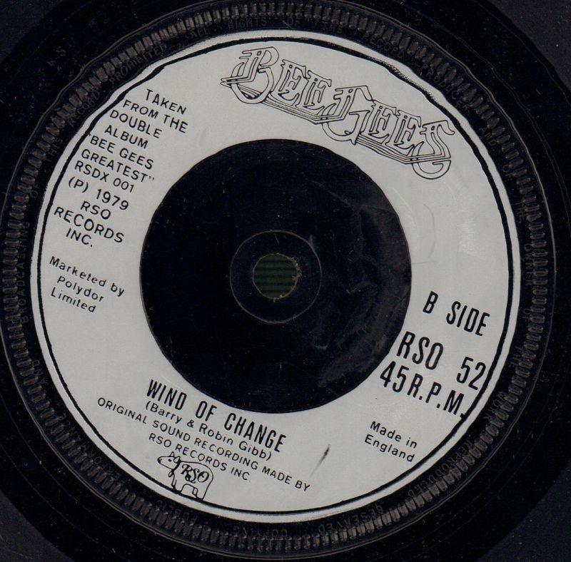 Spirits / Wind Of Change-RSO-7" Vinyl-VG/VG+