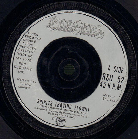 Bee Gees-Spirits / Wind Of Change-RSO-7" Vinyl