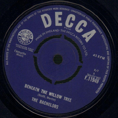 I Wouldn't Trade You / Beneath The Willow Tree-Decca-7" Vinyl-VG/VG