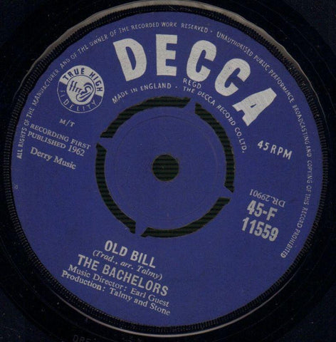 Charmaine / Old Bill-Decca-7" Vinyl-VG/VG