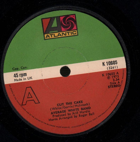 Average White Band-Cut The Cake / Person To Person-Atlantic-7" Vinyl