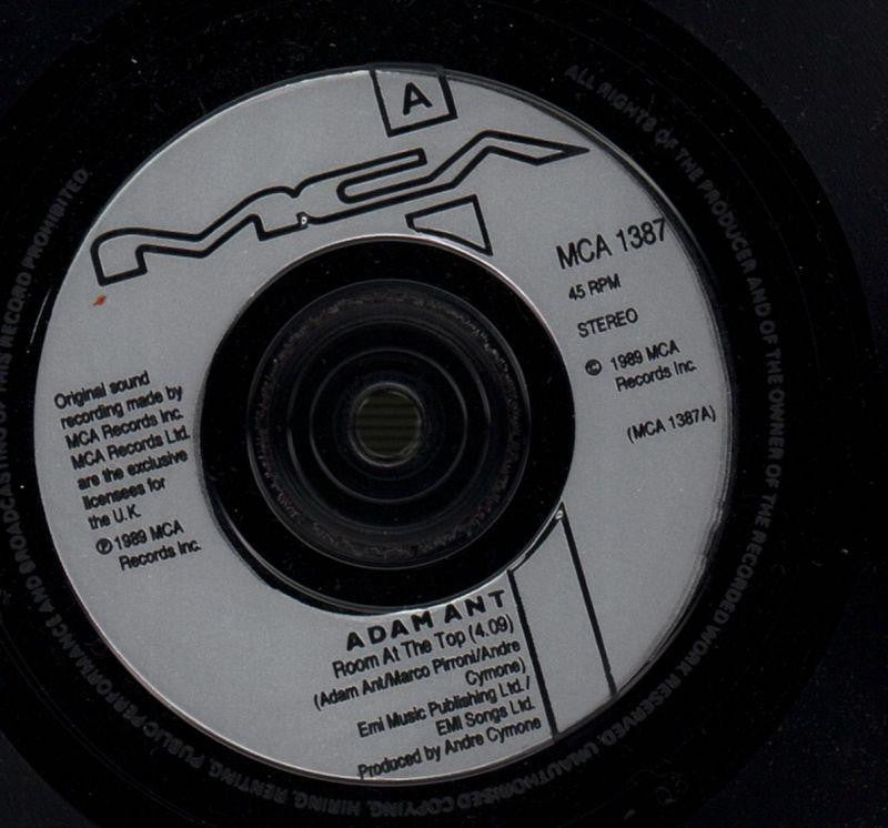 Room At The Top-MCA-7" Vinyl P/S-VG+/Ex