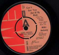 Can't Get You Out Of My Mind-EMI-7" Vinyl P/S-VG/VG