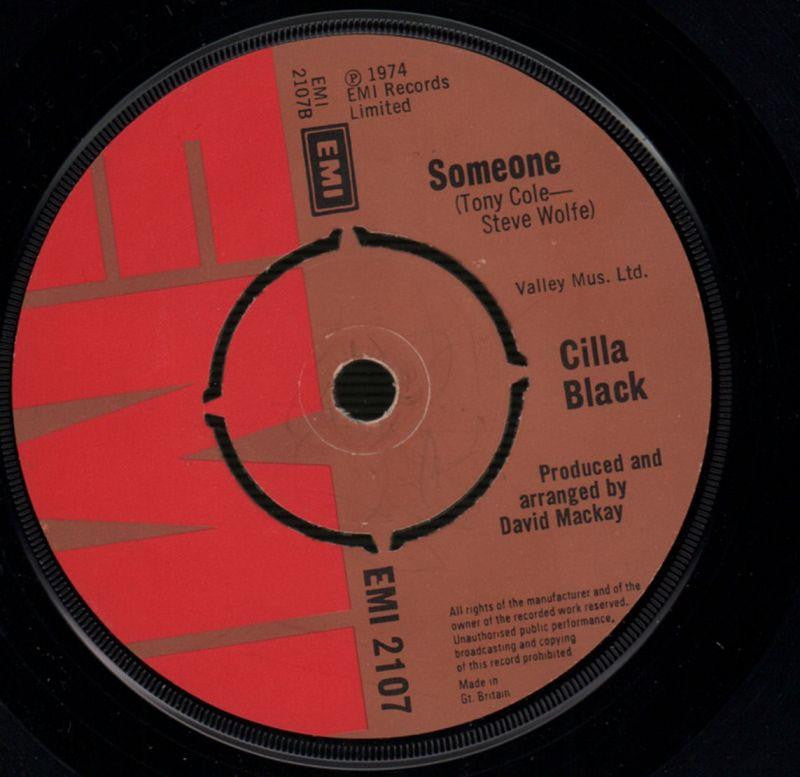 Baby We Can't Go Wrong / Someone-EMI-7" Vinyl-VG/VG