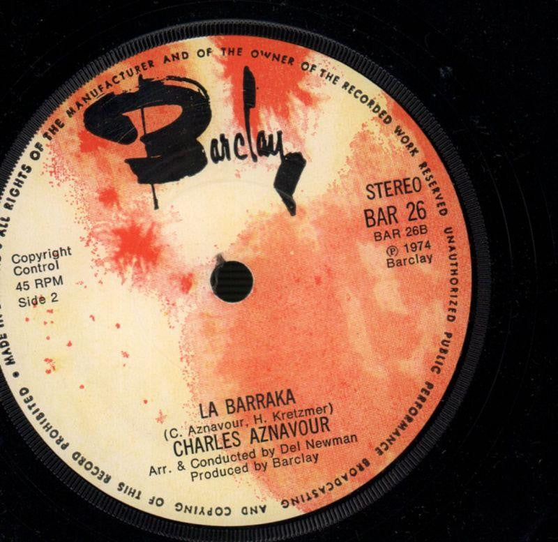 She / La Barraka-Barclays-7" Vinyl-VG/VG