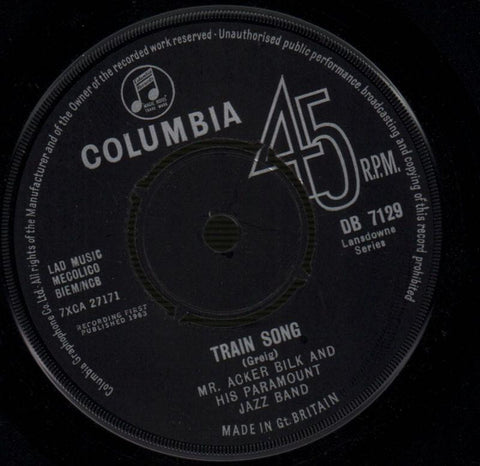 The Harem / Train Song-Columbia-7" Vinyl-VG/VG