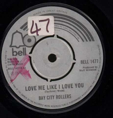 Bay City Rollers-Love Me Like I Love You / Mama Li-Bell-7" Vinyl