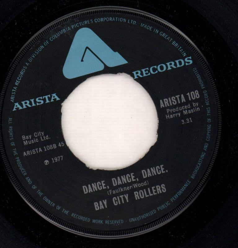 It's A Game / Dance Dance Dance-Arista-7" Vinyl-VG/VG