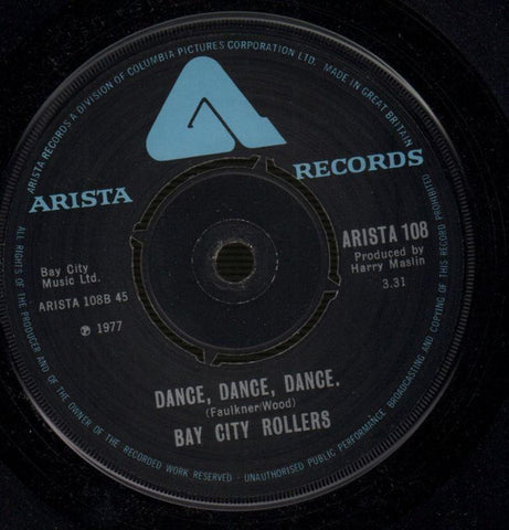 Bay City Rollers-It's A Game / Dance Dance Dance-Arista-7" Vinyl-VG/VG