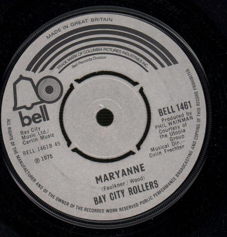 Bay City Rollers-Money Honey / Maryanne-Bell-7" Vinyl-VG/Ex