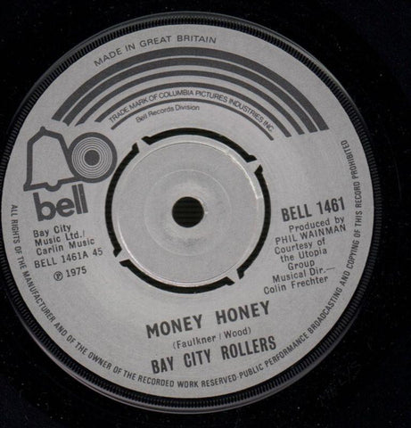 Bay City Rollers-Money Honey / Maryanne-Bell-7" Vinyl
