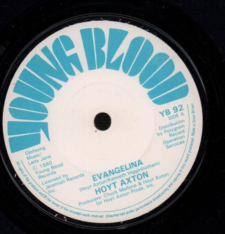 Hotel Ritz / Evangelina-Young Blood-7" Vinyl-VG/VG