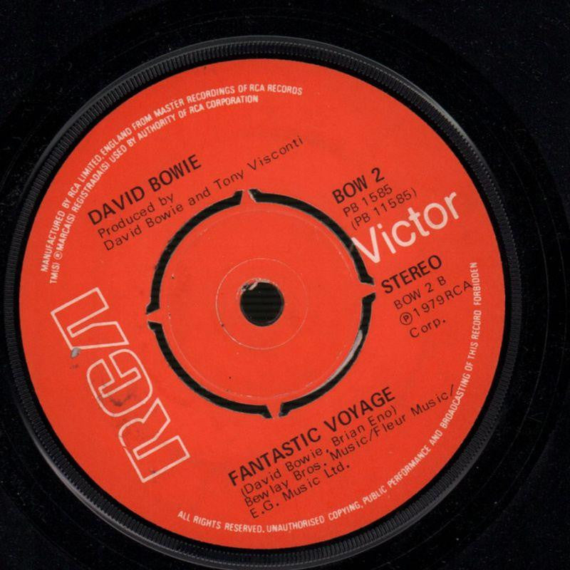 Boys Keep Swinging / Fantastic Voyage-RCA-7" Vinyl-VG/G