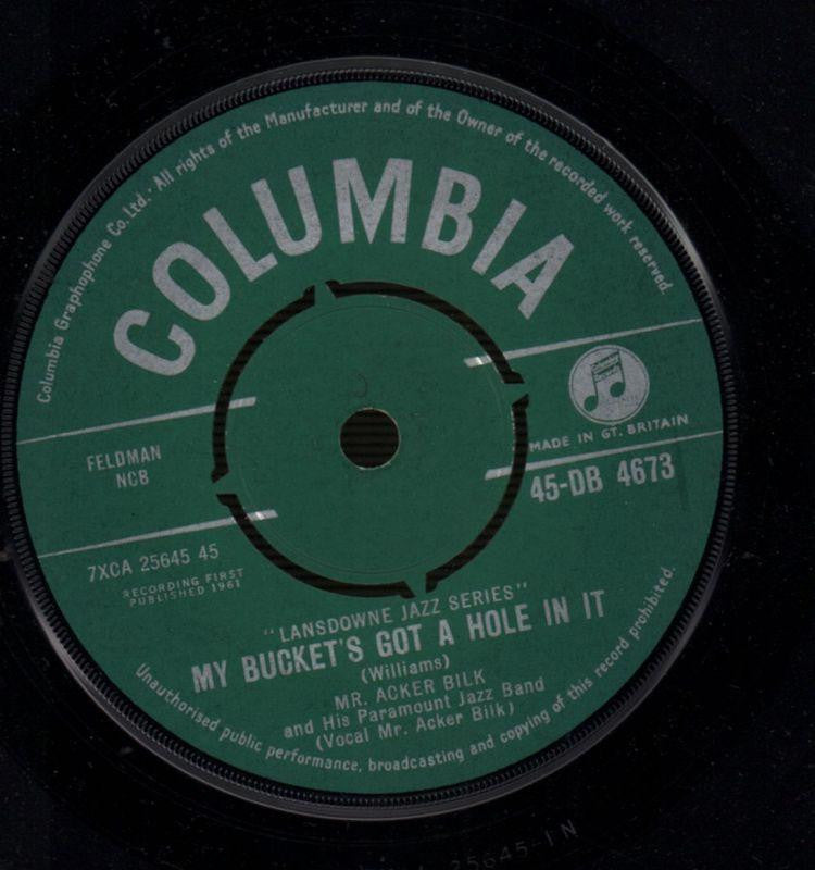 That's My Home / My Bucket's Got A Hole In It-Columbia-7" Vinyl-VG/VG