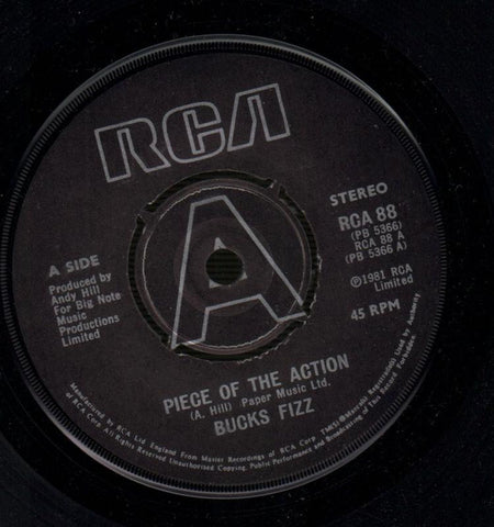 Bucks Fizz-Piece Of Action / Took It To The Limit-RCA-7" Vinyl