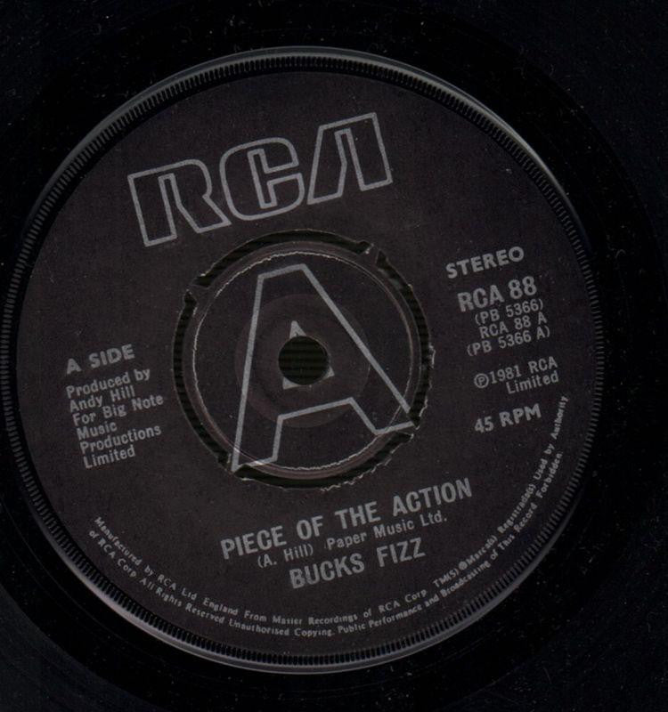 Bucks Fizz-Piece Of Action / Took It To The Limit-RCA-7" Vinyl