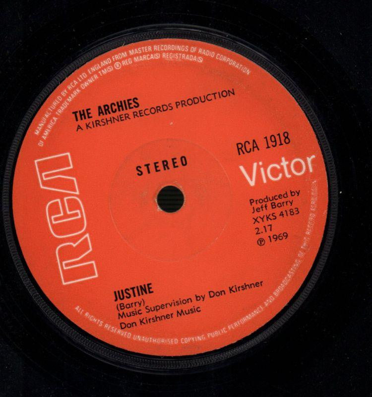 Jingle Jangle / Justine-RCA-7" Vinyl-VG/VG