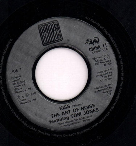 The Art of Noise-Kiss / E.F.L-CHINA 11-7" Vinyl