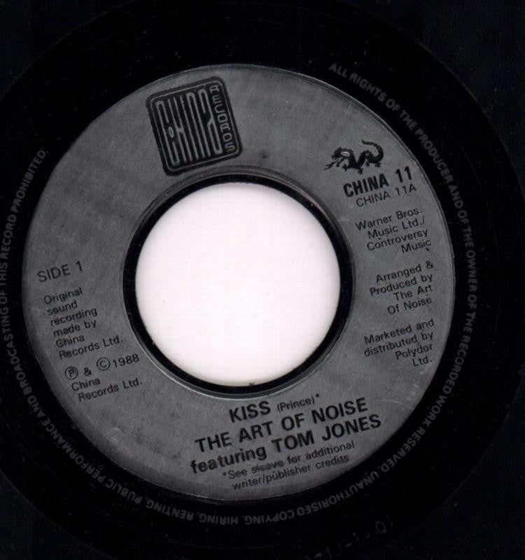 The Art of Noise-Kiss / E.F.L-CHINA 11-7" Vinyl