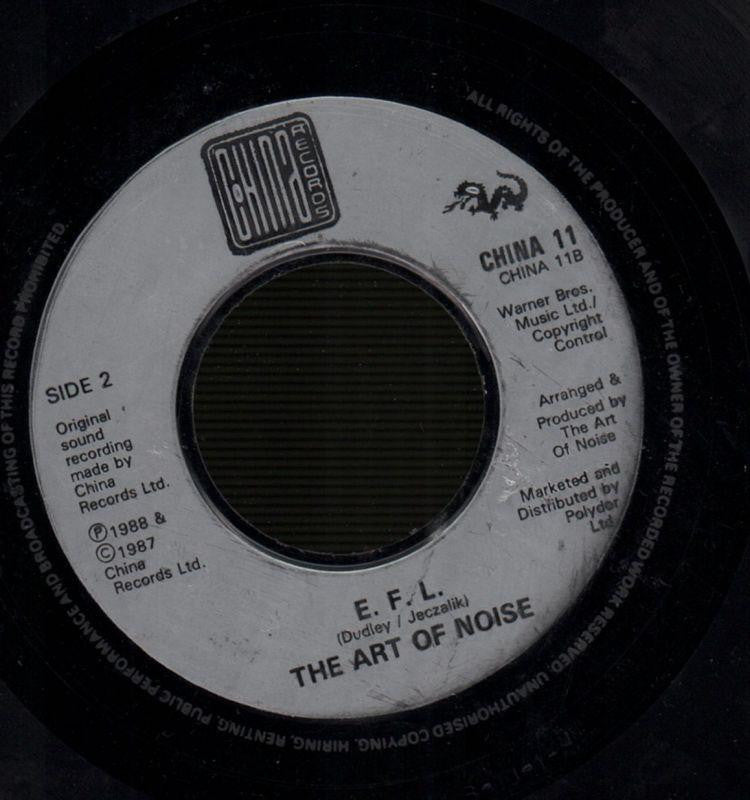 Kiss / E.F.L-CHINA 11-7" Vinyl-VG/VG