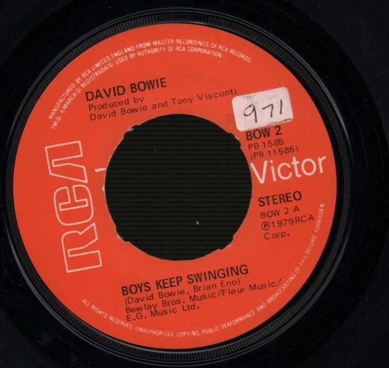David Bowie-Boys Keep Swinging / Fantastic Voyage-RCA-7" Vinyl
