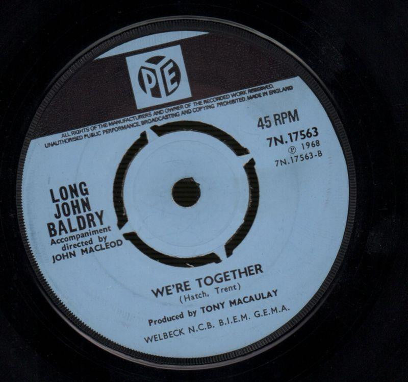 Mexico / We're Together-Pye-7" Vinyl-VG/VG