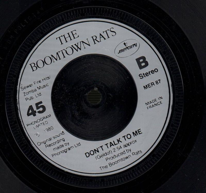 Never In A Million Years / Don't Talk To Me-Mercury-7" Vinyl-VG/Ex